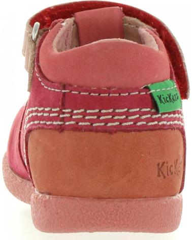 Zapatos de Niña y Niño KICKERS 413122-10 BABYFRESH 43 ROUGE ROSE