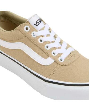 VANS OFF THE WALL ZAPATILLAS VANS WARD PLATFORM CANVAS BEIG
