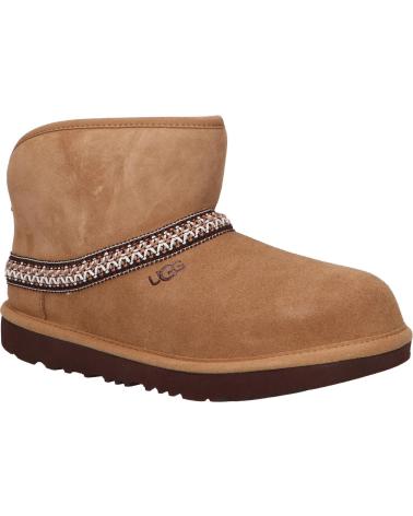 Botas UGG  de Mujer y Niña 1157697K CLASSIC MINI CRESCENT  CHESTNUT
