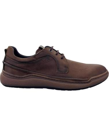 FLUCHOS ZAPATO DE PIEL CONFORT PARA HOMBRE F2033 COLOR MARRON MARRóN