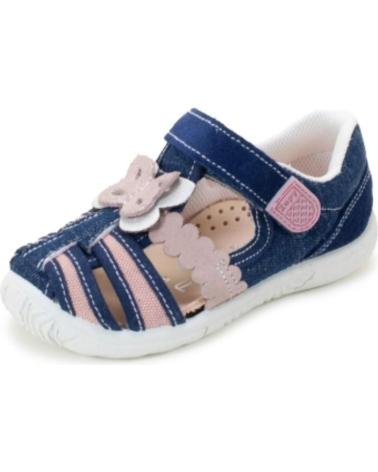 Scarpe Zapy Mercedes In Tela Per Bambini - Taglia 24 EU, Design Jeans Con Chiusura A Gancetto - Foto 3