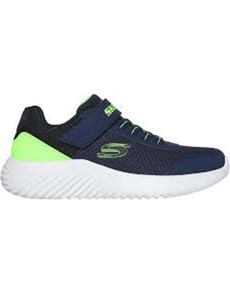 Esportes  SKECHERS  de Menina e Menino ZAPATILLAS SKECHER NINOS BOUNDER  NVLM