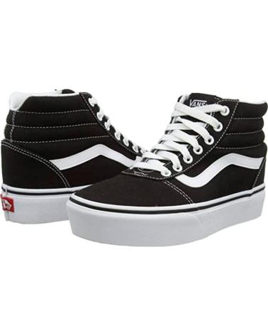 Zapatillas deporte VANS OFF THE WALL  de Mujer VANS WARD HI PLATFORM CANVAS  NEGRO