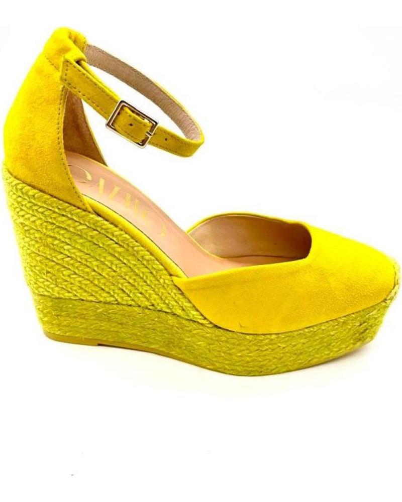 Woman Sandals GAIMO ALPARGATA CUNA YUTE  AMARILLO