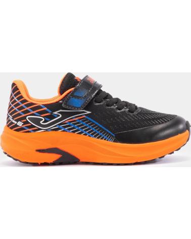 ZAPATILLAS JOMA SUPER CROSS JR VELCRO NEGRO NARANJA NARANJA