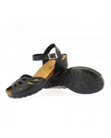Sandalias de Mujer YOKONO SANDALIAS CUNA PIEL NEGRO
