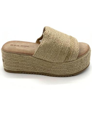 Sandalias OTRAS MARCAS  de Mujer SANDALIA CUNA YUTE 6 CM AV  BEIGE