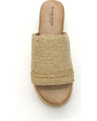 Sandalias OTRAS MARCAS  de Mujer SANDALIA CUNA YUTE 6 CM AV  BEIGE