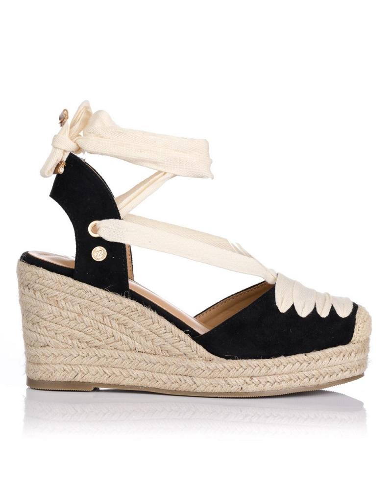 Xti Sandals Espadrilles CuÃ±a Alta Sandalias De Mujer XTI