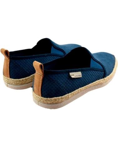 Zapatos POTOMAC  de Hombre COPETE SUEDE PICADO  AZUL
