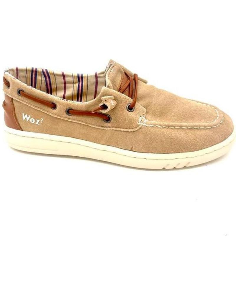 Zapatos OTRAS MARCAS de Hombre SNEAKER ANTE WOZ BEIGE Zapatos OTRAS MARCAS de Hombre SNEAKER ANTE WOZ BEIGE