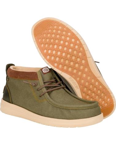 Sapatos HEY DUDE  de Homem SNEAKER CORDON ELASTICO  VERDE
