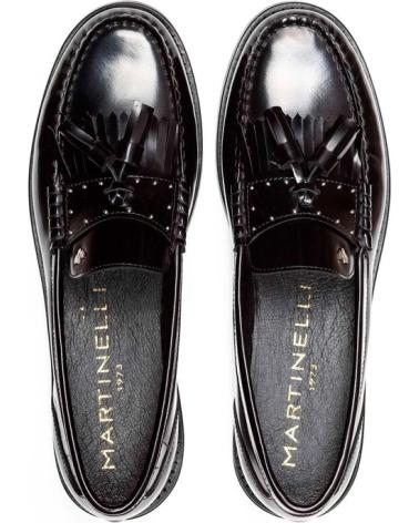 Mocassins MARTINELLI  de Mulher MOCASIN SETTALA  NEGRO