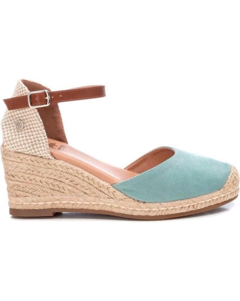 Sandalias XTI de Mujer VALENCIA HEBILLA CUNA YUTE 6 CM AZUL Sandalias XTI de Mujer VALENCIA HEBILLA CUNA YUTE 6 CM AZUL