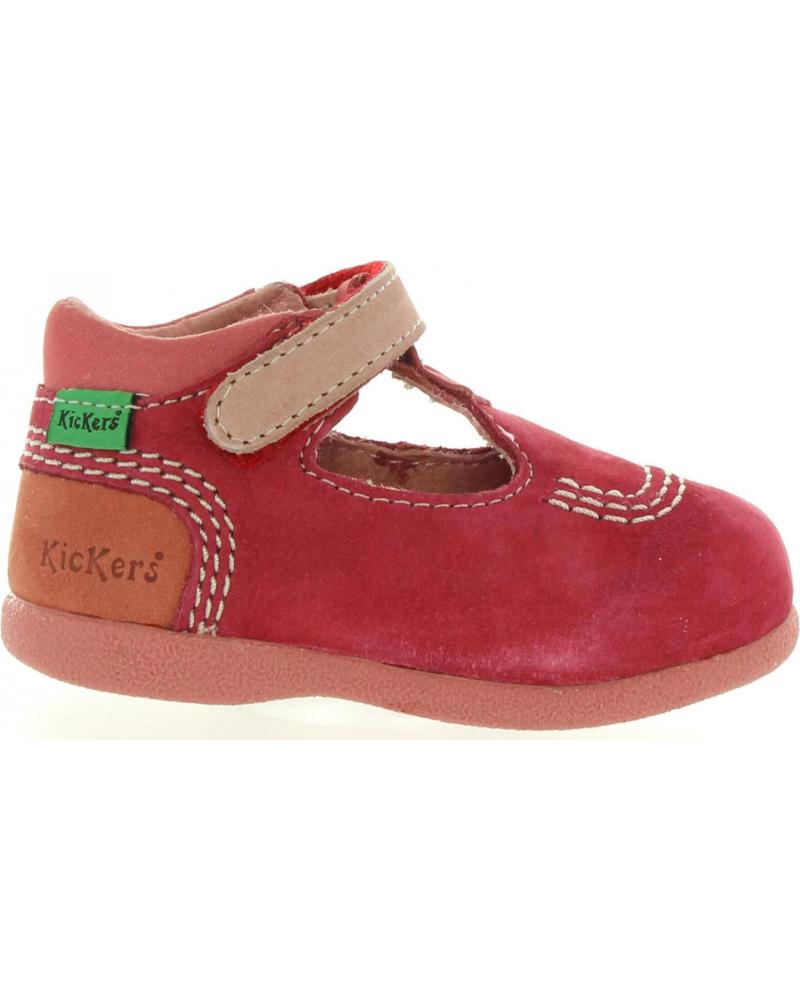 Zapatos de Niña y Niño KICKERS 413122-10 BABYFRESH 43 ROUGE ROSE