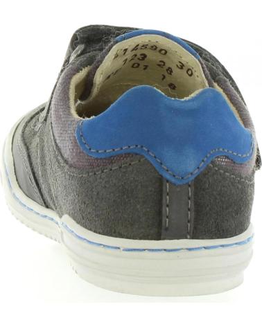 Sapatos KICKERS  de Menino 414590-30 JYKROI  123 GRIS FONCE