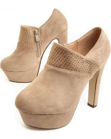 Bottines MONTEVITA  pour Femme HILLSE2  BEIGE