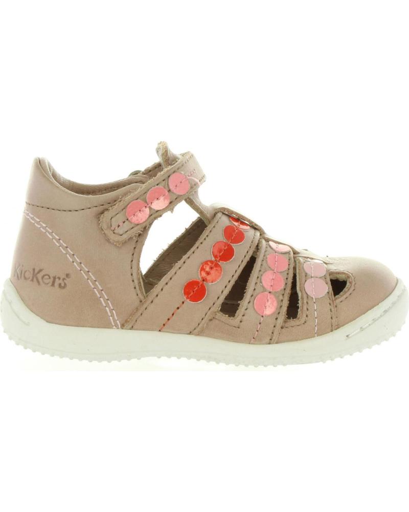Sandalias de Niña KICKERS 469680-10 GIFT 113 BEIGE ROSE