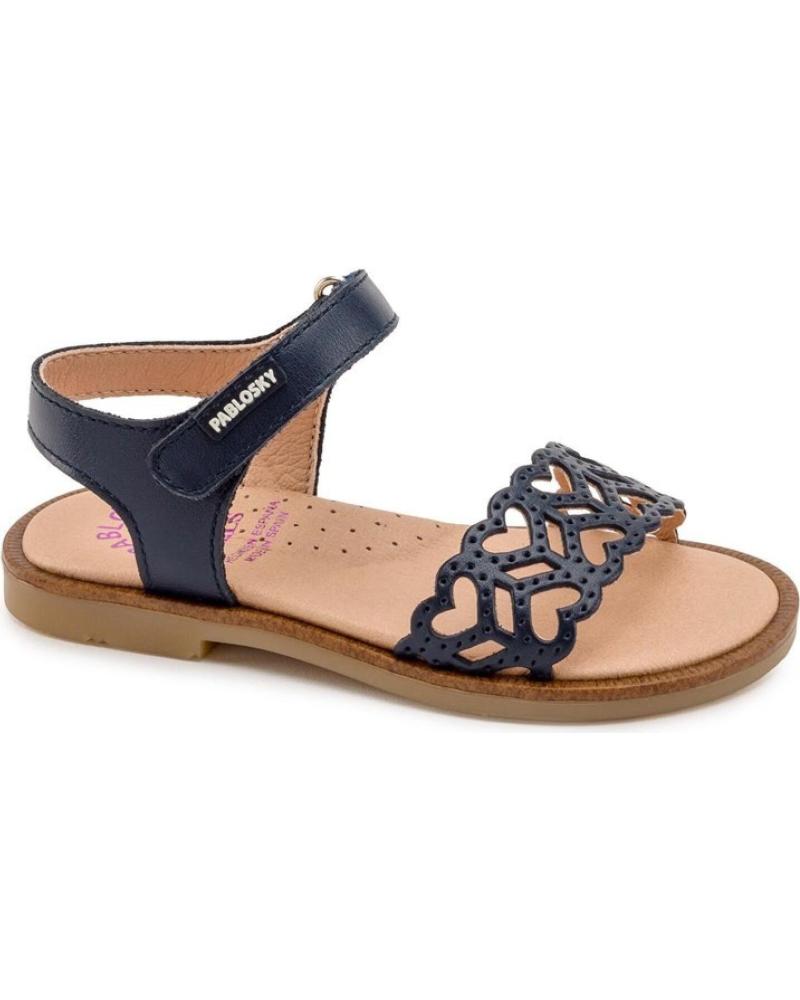 Sandálias Femininas Sandalia NiÃ±a Azul Marino Chinelos-De-Mujer