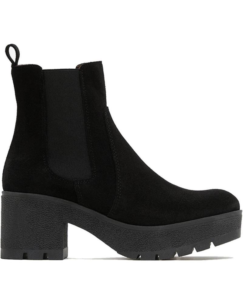 Woman Mid boots MARILA BOTIN MUJER ESTILO CHELSEA EN SERRAJE FOREST  NEGRO