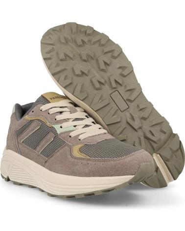 Man Zapatillas deporte PAREDES ZAPATILLAS CASUAL HOMBRE ATEMPORALES SALARES GRIS  GRIS GRIS