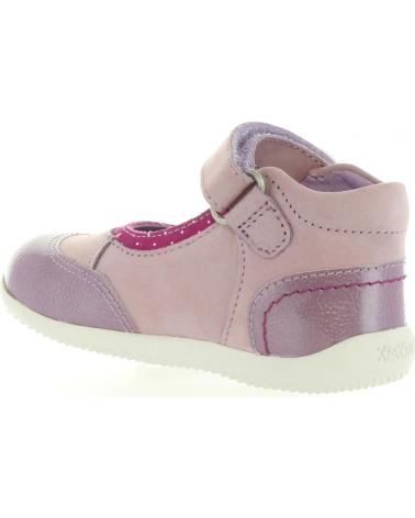 Zapatos de Niña KICKERS 474580-10 BIKIFIRST VIOLET CLAIR