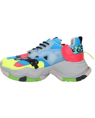 Sapatilhas EXE  de Mulher 901-2  LEATHER YELLOW BLUE