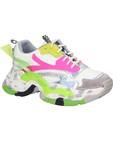 Sapatilhas EXE  de Mulher 901-3  LEATHER GREY SILVER