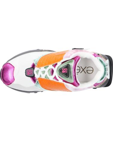 Zapatillas deporte EXE  de Mujer D190608-18  TEXTIL WHITE