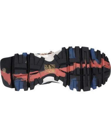 Zapatillas deporte EXE  de Mujer SY24-6  LEATHER GREEN BLACK