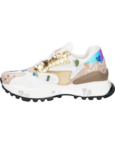 Zapatillas deporte EXE  de Mujer D190608-17  PU WHITE BEIGE