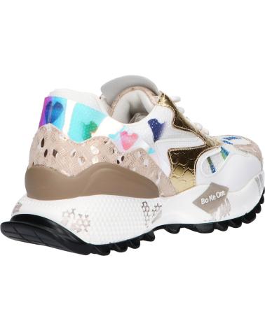 Zapatillas deporte EXE  de Mujer D190608-17  PU WHITE BEIGE