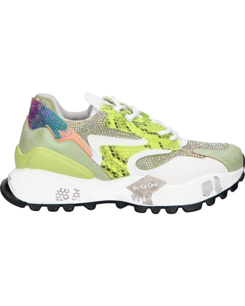 Sapatilhas EXE de Mulher D190608-17 WHT GREEN Sapatilhas EXE de Mulher D190608-17 WHT GREEN