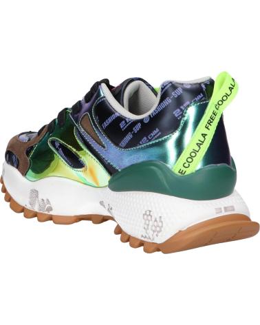 Zapatillas deporte EXE  de Mujer D190608-5  TEXTIL BLUE GREEN