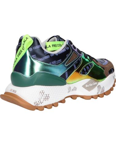 Zapatillas deporte EXE  de Mujer D190608-5  TEXTIL BLUE GREEN