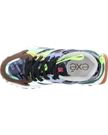 Zapatillas deporte EXE  de Mujer D190608-5  TEXTIL BLUE GREEN