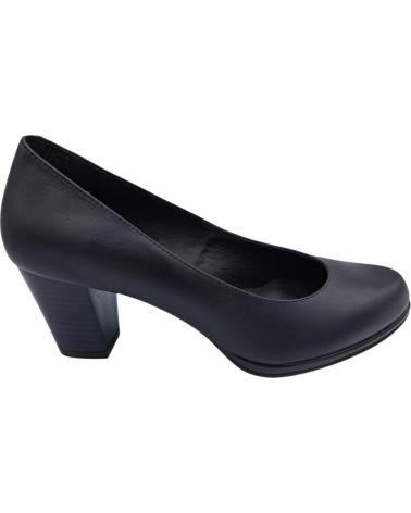 Schuhe CALZADOMANIA  für Damen ZAPATO SALON EN PIEL  NEGRO