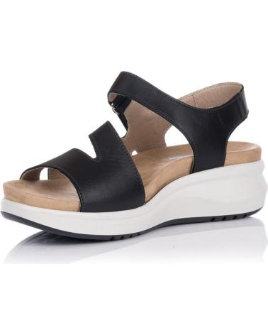 Woman Sandals FLUCHOS SANDALIAS PLANAS F1478 NEGRO