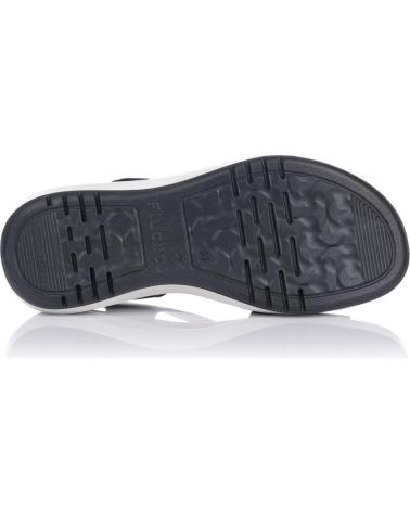 Woman Sandals FLUCHOS SANDALIAS PLANAS F1478 NEGRO