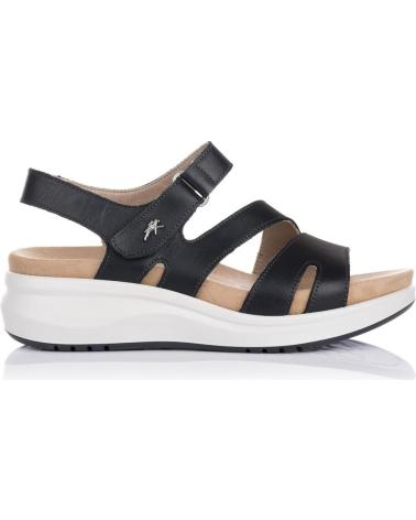 Woman Sandals FLUCHOS SANDALIAS PLANAS F1478 NEGRO