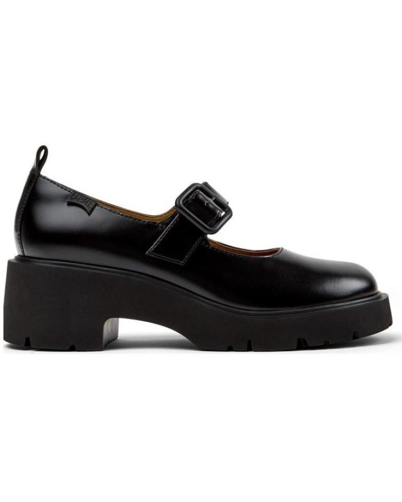 CAMPER MILAH K201681 PELLE NERA NEGRO