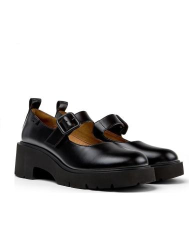 CAMPER MILAH K201681 PELLE NERA NEGRO