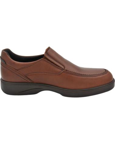 MOCASSINO LUISETTI GRECO 37700NA MARRONE IN PELLE CON SOLETTE ESTRAIBILI CONAC