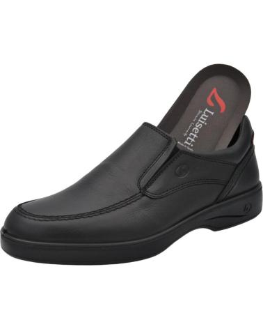 Zapatos LUISETTI  de Hombre - ZAPATO DE HOMBRE PARA PLANTILLAS DE PIEL EFECT  NEGRO