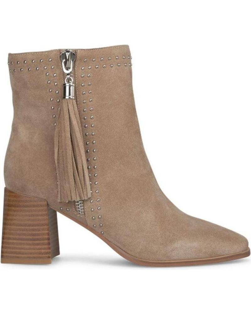 Stiefel ALMA EN PENA  für Damen BOTIN TACON BLOQUE CON BO  BEIG