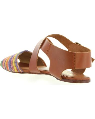 Woman Sandals MTNG 93972  C19026 CUERO-MORADO