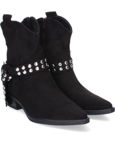Woman Mid boots LETS SECRET YY-98-  NEGRO