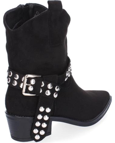 Woman Mid boots LETS SECRET YY-98-  NEGRO