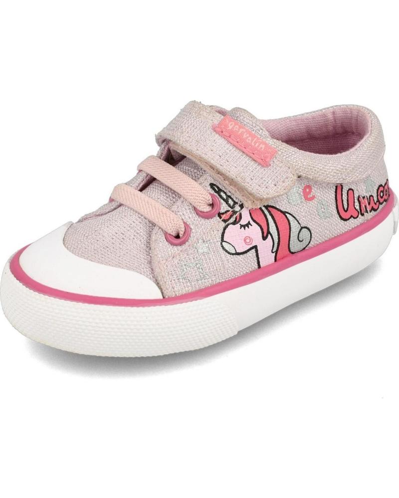 Deportivas De Niña GARVALIN LONA UNICORNIO 202802 ROSA