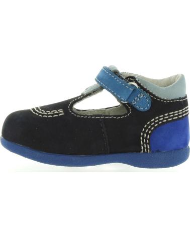 Sapatos KICKERS  de Menina e Menino 413122-10 BABYFRESH  103 MARINE BLEU